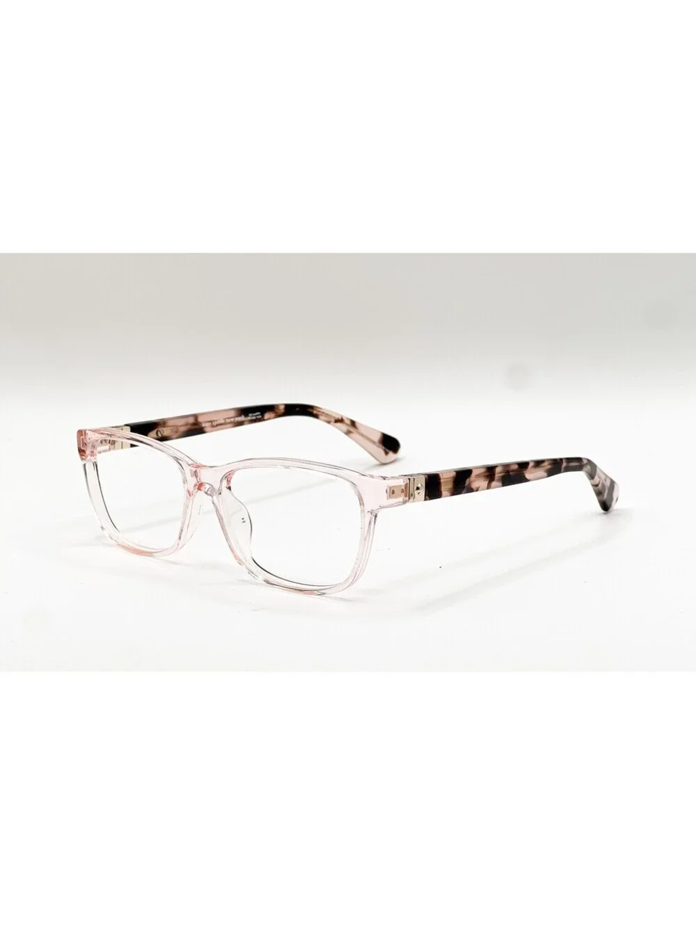 Kate Spade Calley HT8 Pink Havana Rectangle Authentic Eyeglass Frames 50-15-140